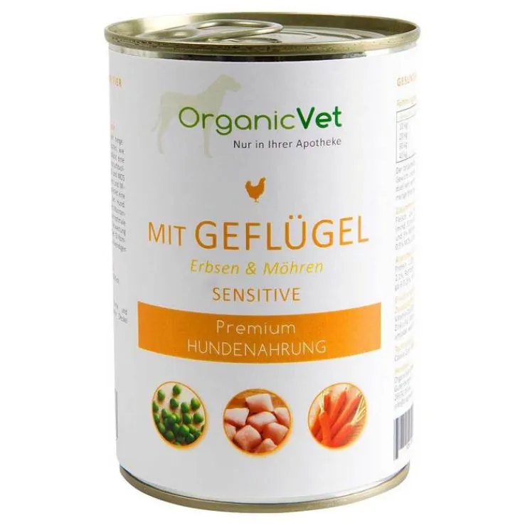 Dosennahrung Hund Sensitive Geflügel, 400 g