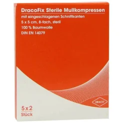 Dracofix Peel Kompressen ste, 5X2 St