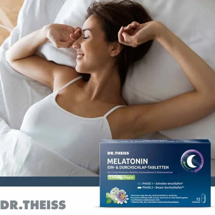 Dr. Theiss Melatonin Ein- & Durchschlaf-Tabletten, 30 St