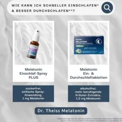 Dr. Theiss Melatonin Einschlaf-Spray Plus, 20 ml