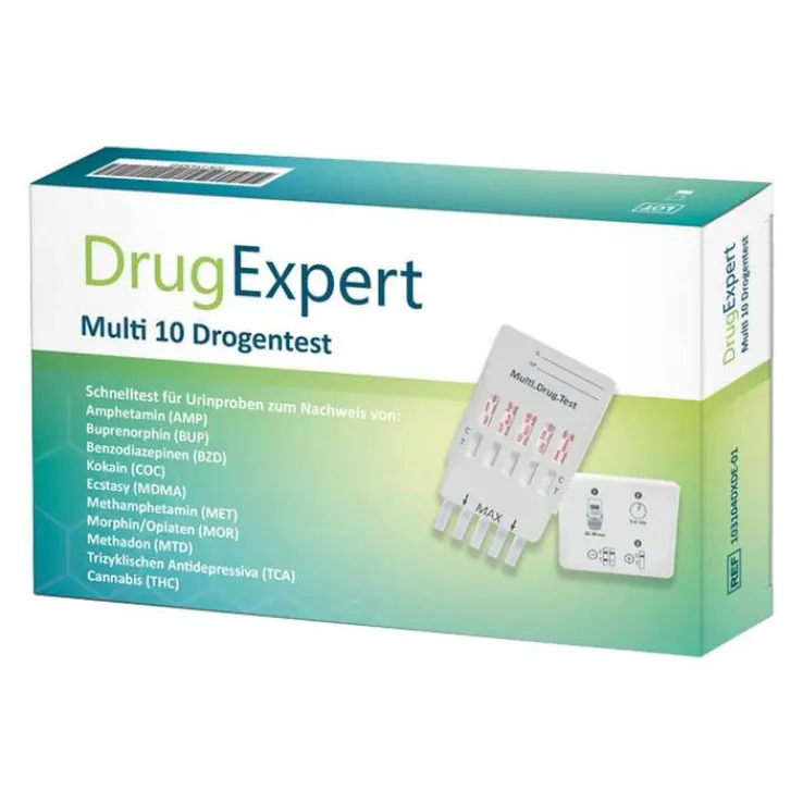 Drugexpert 10 Drogentest:10 Parameter, 1 St