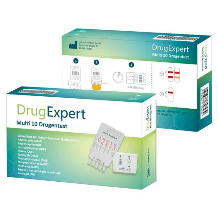 Drugexpert 10 Drogentest:10 Parameter, 1 St