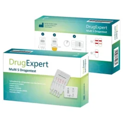 Drug Expert Multi 5 Amp Coc Mdma Mor Thc Teststreifen , 1 St