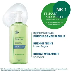 Ducray Extra Mild Shampoo, 400 ml