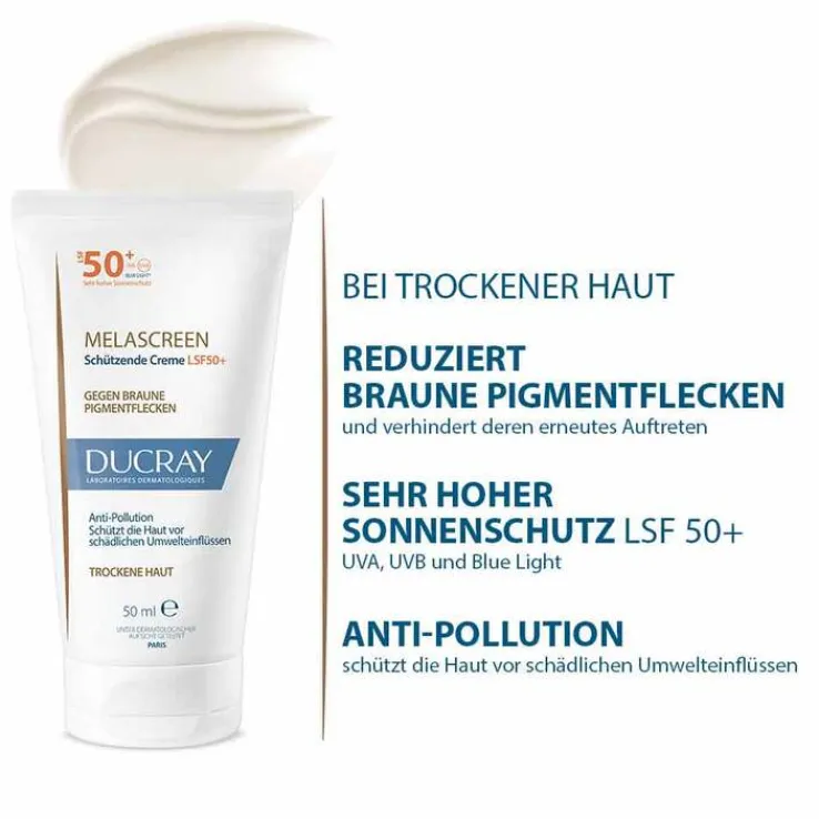 Ducray Melascreen schützende Creme SPF 50 + , 50 ml