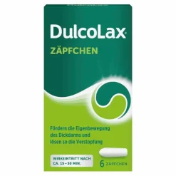 Dulcolax 10 mg Zäpfchen, 6 St