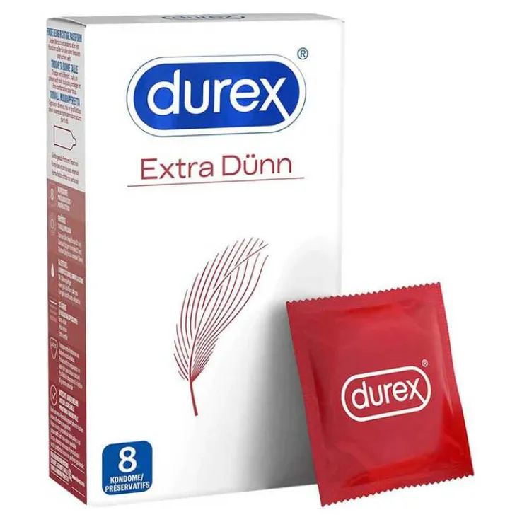Durex extra dünn Kondome, 8 St