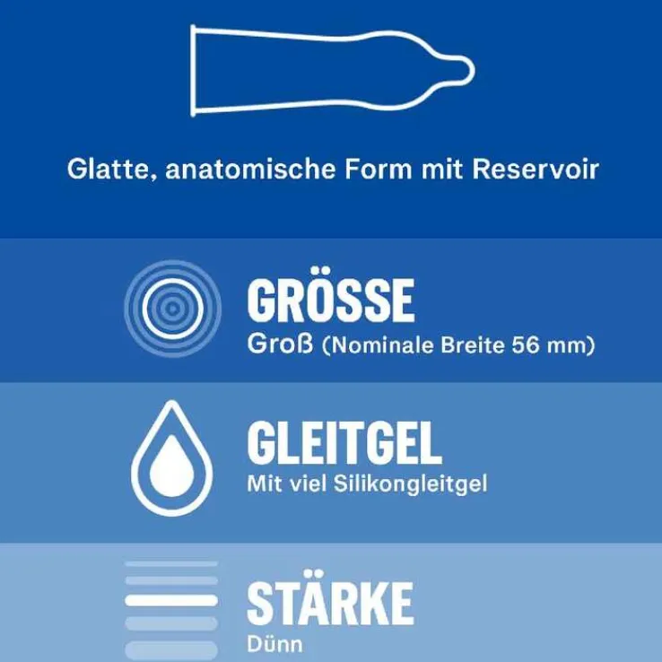 Durex extra feucht Kondome, 8 St