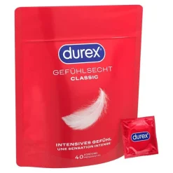 durex® Gefühlsecht classic Kondome, 40 St