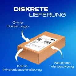 Durex Gefühlsecht Slim Kondome, 10 St