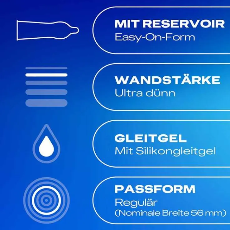 Durex hautnah latexfrei Kondome, 10 St