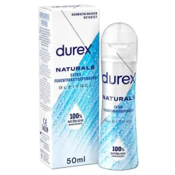 Durex naturals Gleitgel extra feuchtigkeitsspend., 50 ml
