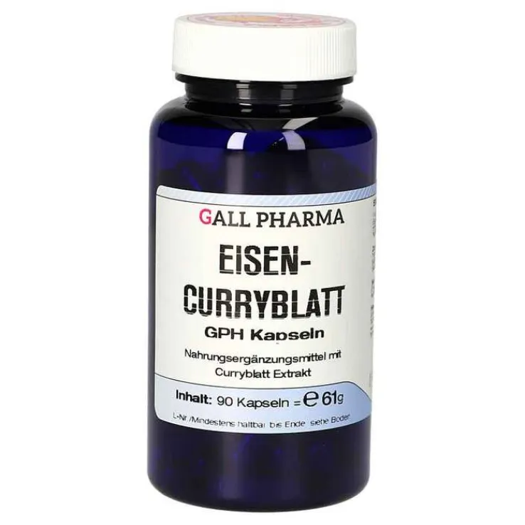Eisen-Curryblatt GPH Kapseln, 360 St