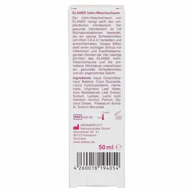Elanee Intim-Waschschaum 3,8 pH, 50 ml