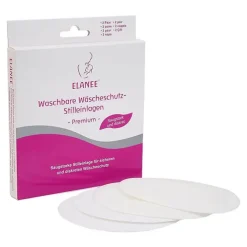 Elanee Wäscheschutz-Stilleinlagen waschbar, 4 St