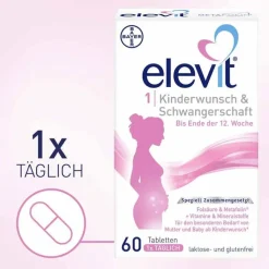 Elevit 1 Kinderwunsch & Schwangerschaft Tabletten, 1X60 St