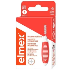 Elmex Interdentalbürsten Iso Größe 1 0,45 mm orange, 8 St