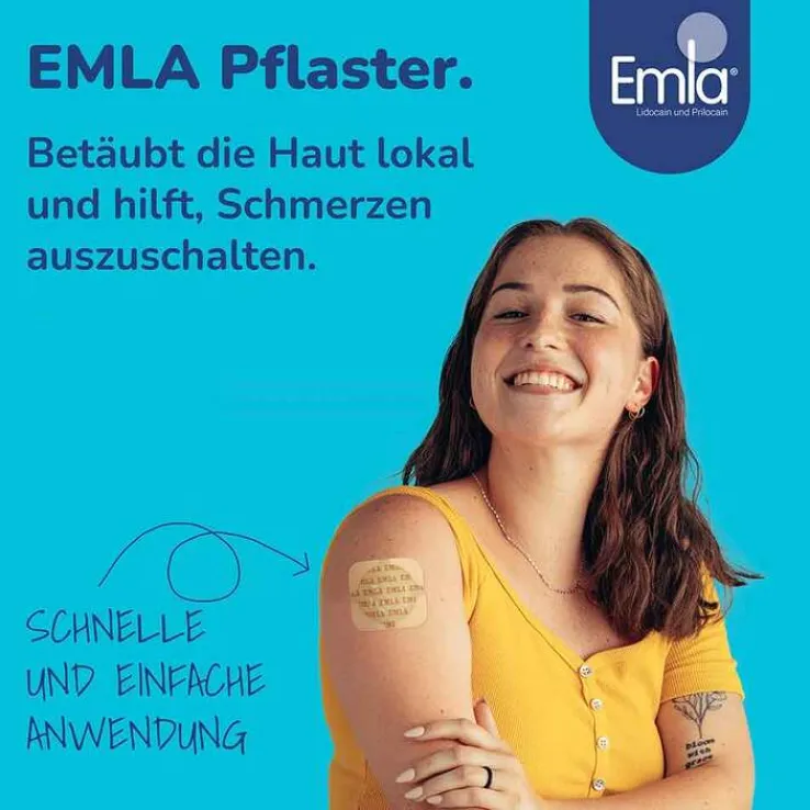 Emla Pflaster, 2X1 St