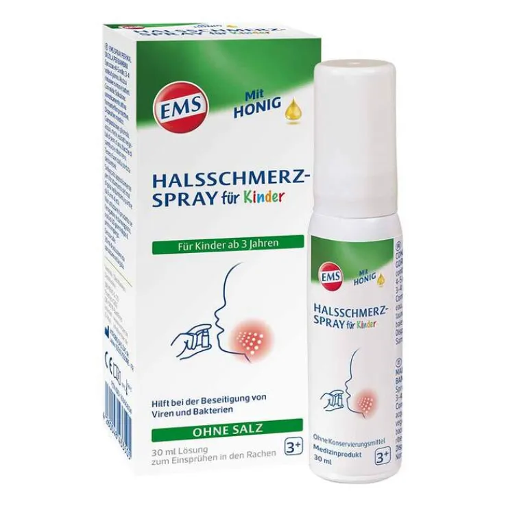 Emser Halsschmerz-Spray für Kinder, 30 ml