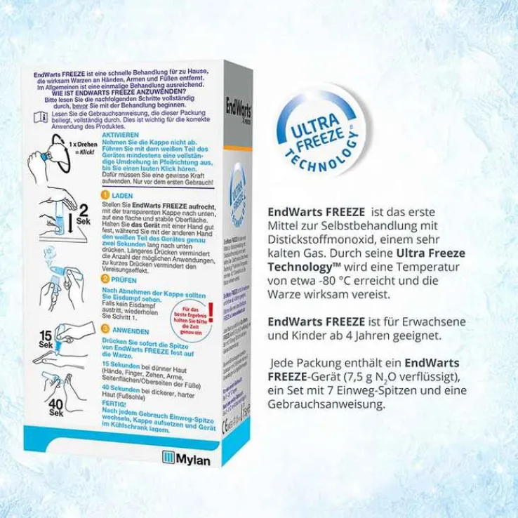 EndWarts® FREEZE Spray, 7.5 g