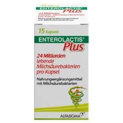 Enterolactis Plus Kapseln, 15 St
