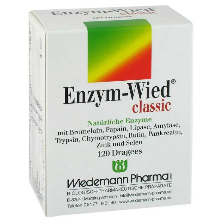 Enzym Wied classic Dragees, 120 St