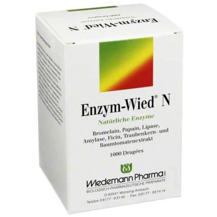 Enzym Wied N Dragees, 1000 St
