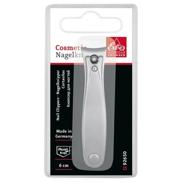 Erbe Nagelknipser 6 cm Inox mattiert, 1 St