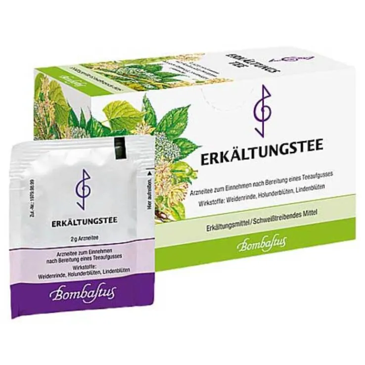 Erkältungstee Bombastus Filterbeutel, 20X2 g