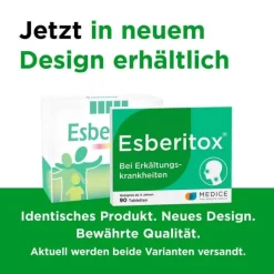 Esberitox® Tabletten bei Erkältungskrankheiten, 90 St