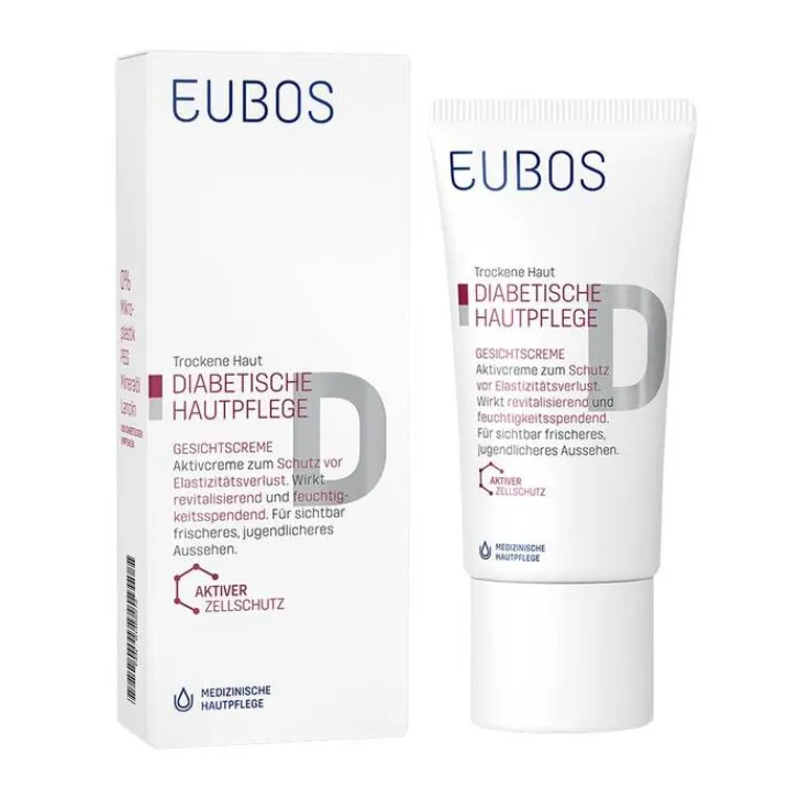Eubos Diabetes Haut Gesicht Creme, 50 ml