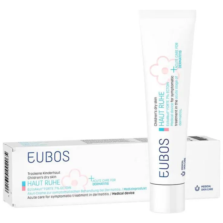 Eubos Kinder Haut Ruhe Ectoakut forte 7% Ectoin Creme , 30 ml