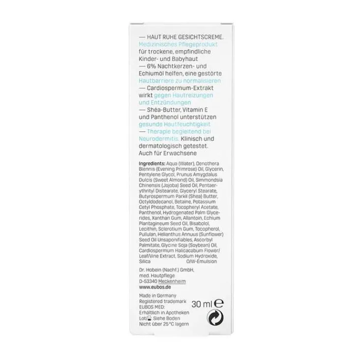 Eubos Kinder Haut Ruhe Gesichtscreme, 30 ml