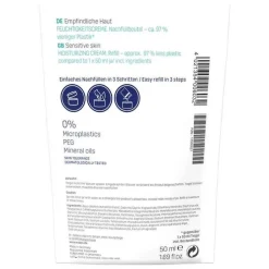 Eubos Sensitive Feuchtigkeitscreme Nachfüllbeutel, 50 ml