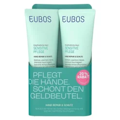 Eubos Sensitive Hand Repair & Schutz Creme , 2X75 ml