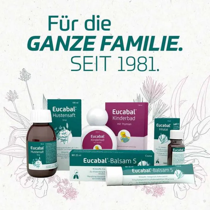 Eucabal Kinderbad mit Thymian, 130 ml