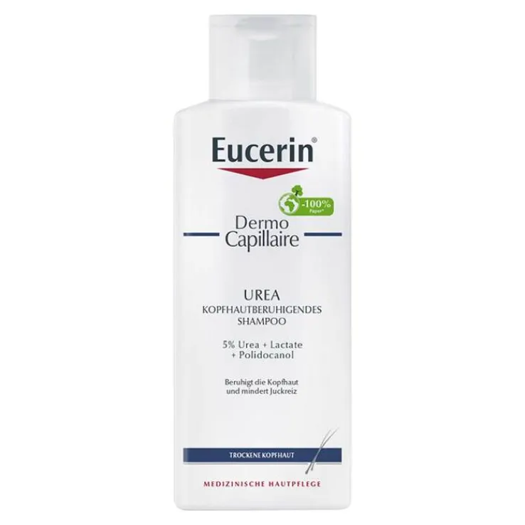 Eucerin DermoCapillaire kopfhautberuhigendes Urea Shampoo, 250 ml