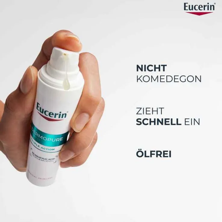 Eucerin Dermopure Clinical Triple Action Creme, 40 ml