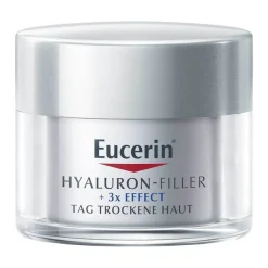 Eucerin Hyaluron-Filler Tagescreme für trockene Haut mit LSF 15 , 20 ml