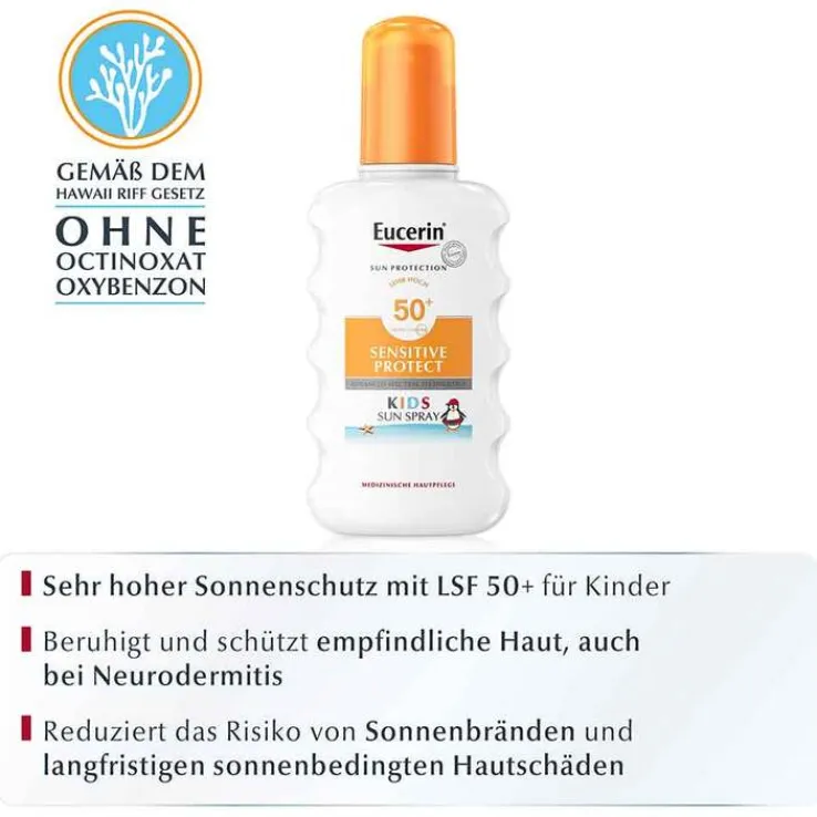 Eucerin Kids Sun Spray LSF 50+, 200 ml