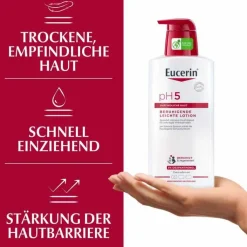 Eucerin pH5 leichte Lotion empfindliche Haut, 400 ml