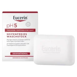 Eucerin pH5 seifenfreies Waschstück für empfindliche Haut, 100 g