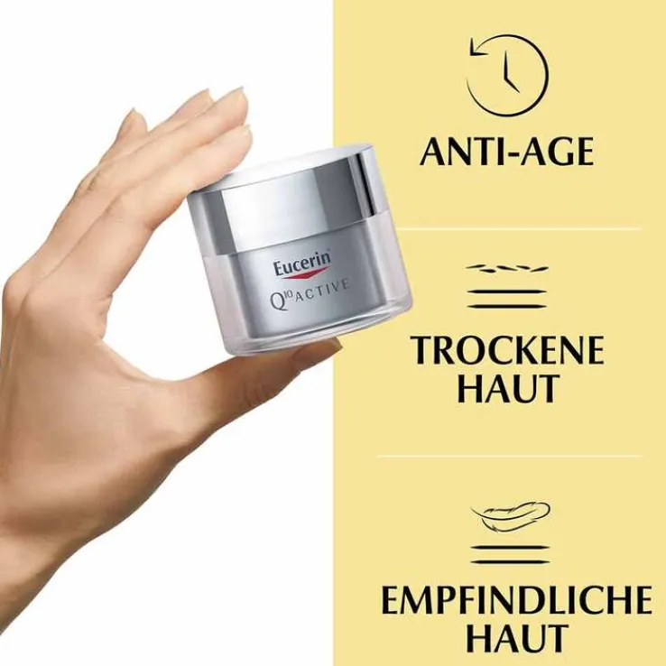 Eucerin Q10 Active Nachtcreme, 50 ml