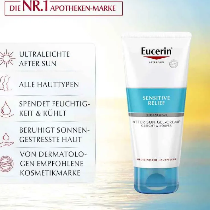 Eucerin Sun After Sun Sensitive Relief Gel-Creme, 200 ml