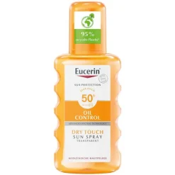 Eucerin Sun Oil Control Body transparent Spray LSF 50 + , 200 ml