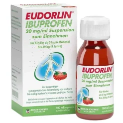 Eudorlin Ibuprofen 20 mg/ml Suspension zum Einnehmen, 100 ml