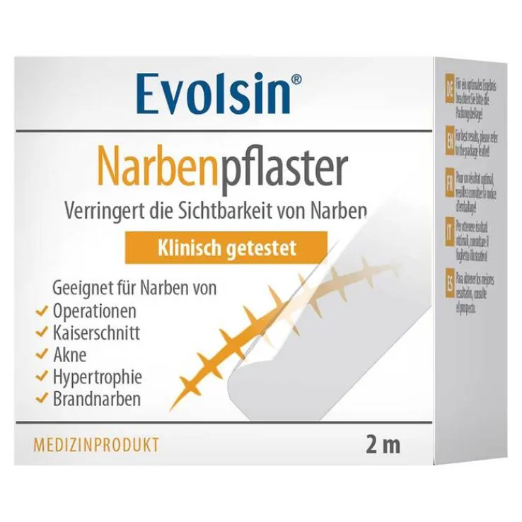 Evolsin Narbenpflaster 2,5cm x 200cm, 1 St