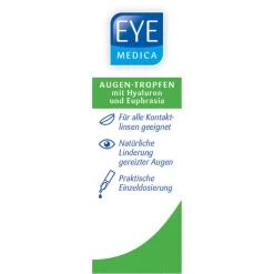 Eye Medica Euphrasia Augentrost Augentropfen, 10X0.4 ml