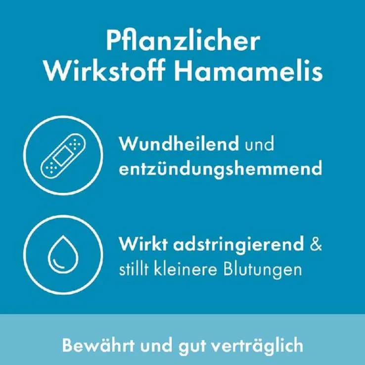 FAKTU lind Hämorrhoidenzäpfchen mit Hamamelis, 10 St