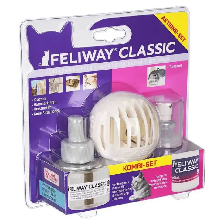 Feliway Classic Kombi-Set für Katzen, 68 ml